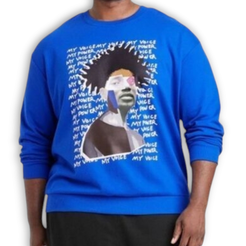 BLACK HISTORY MONTH My Voice, My Power Pullover Sweatshirt